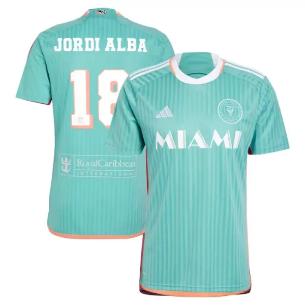 Camiseta Inter Miami CF Jordi Alba Ramos 18 Hombre Tercera 24/25