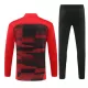 AC Milan Sudadera De Entrenamiento Hombre Cremallera Cuarto 24/25 Roja