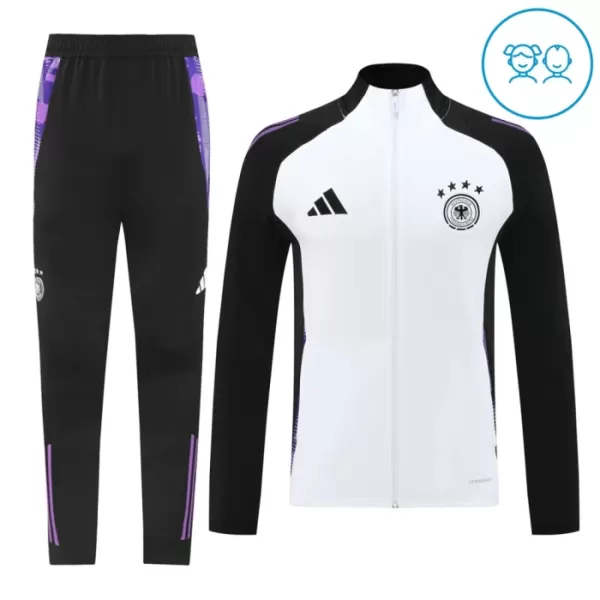 Alemania Conjunto De Chaqueta De Entrenamiento Niño 24/25 Blanca