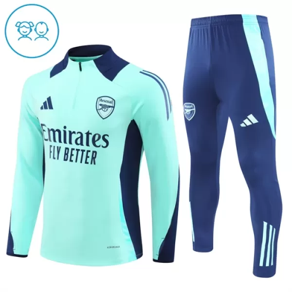 Arsenal Sudadera De Entrenamiento Niño Cremallera Cuarto 24/25 Azul