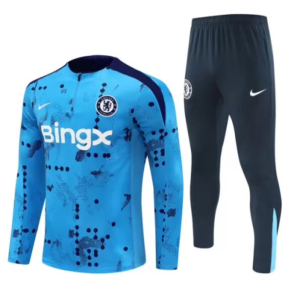 Chelsea Sudadera De Entrenamiento Hombre Cremallera Cuarto 24/25 Azul