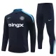 Chelsea Sudadera De Entrenamiento Hombre Cremallera Cuarto 24/25 Negra