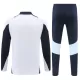 Real Madrid Sudadera De Entrenamiento Hombre Cremallera Cuarto 24/25 Blanca