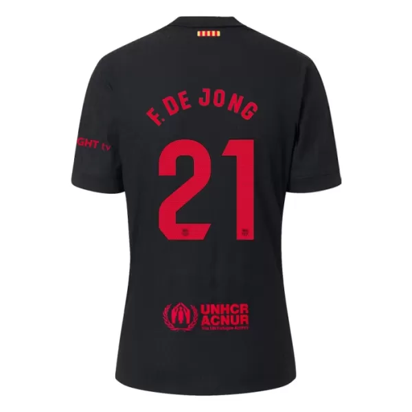 Camiseta FC Barcelona Frenkie de Jong 21 Hombre Segunda 24/25