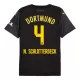 Camiseta Borussia Dortmund N. Schlotterbeck 4 Hombre Segunda 24/25