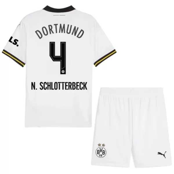 Conjunto Borussia Dortmund N. Schlotterbeck 4 Niño Tercera 24/25