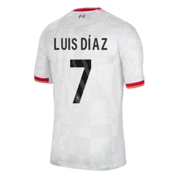 Camiseta Liverpool Luis Díaz 7 Hombre Tercera 24/25