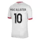 Camiseta Liverpool Mac Allister 10 Hombre Tercera 24/25