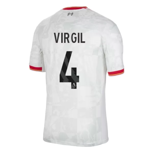 Camiseta Liverpool Virgil 4 Hombre Tercera 24/25