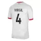 Camiseta Liverpool Virgil 4 Hombre Tercera 24/25