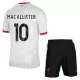 Conjunto Liverpool Mac Allister 10 Niño Tercera 24/25