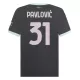 Camiseta AC Milan Pavlovic 31 Hombre Tercera 24/25