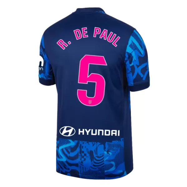 Camiseta Atlético Madrid R. De Paul 5 Hombre Tercera 24/25