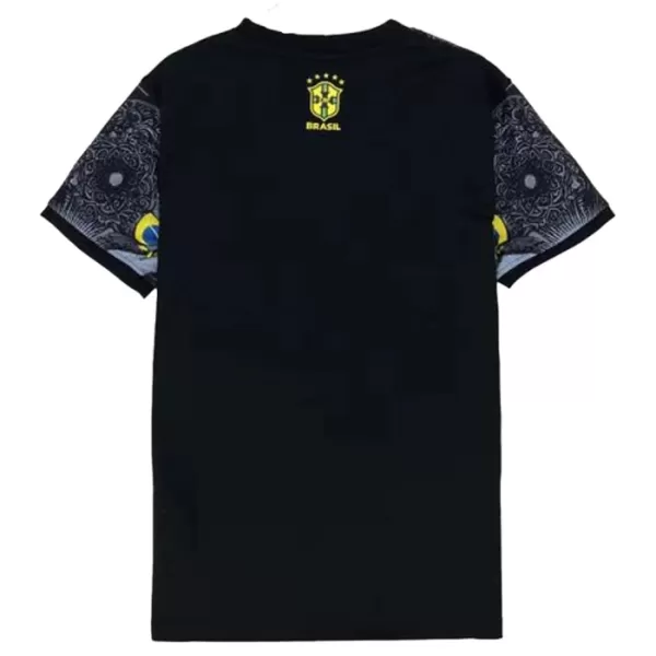 Camiseta Brasil Hombre 2024 Negra - Especial