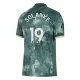 Camiseta Tottenham Hotspur Solanke 19 Hombre Tercera 24/25