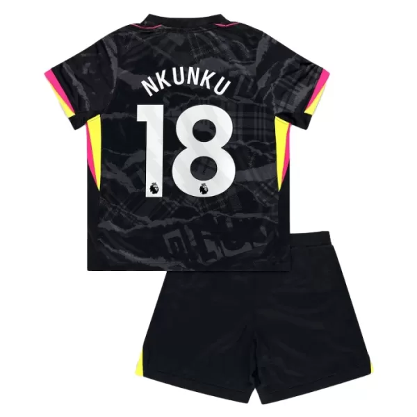 Conjunto Chelsea Nkunku 18 Niño Tercera 24/25