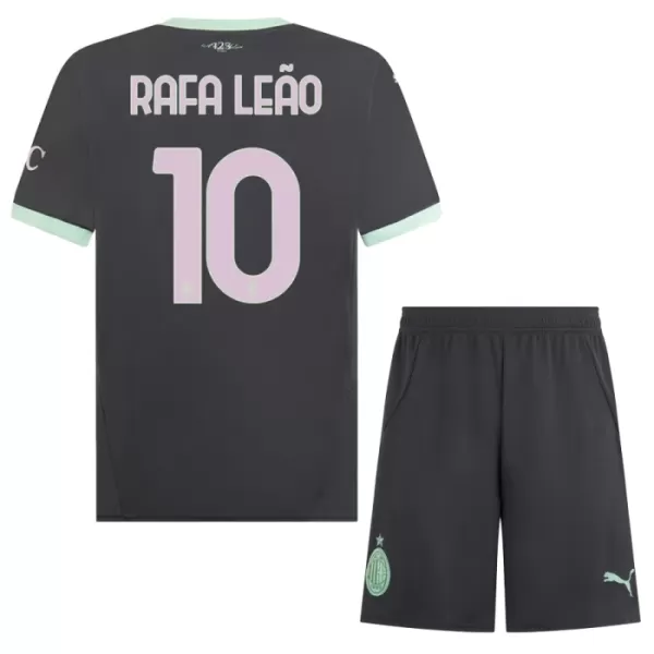 Conjunto AC Milan Rafael Leao 10 Niño Tercera 24/25