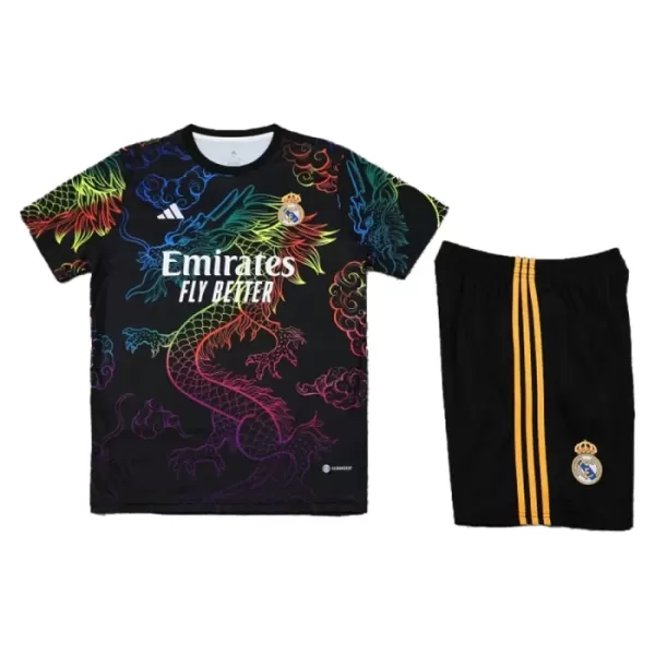 Conjunto Real Madrid Dragon Niño 24/25 Negra