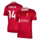 Camiseta Liverpool Chiesa 14 Hombre Primera 24/25