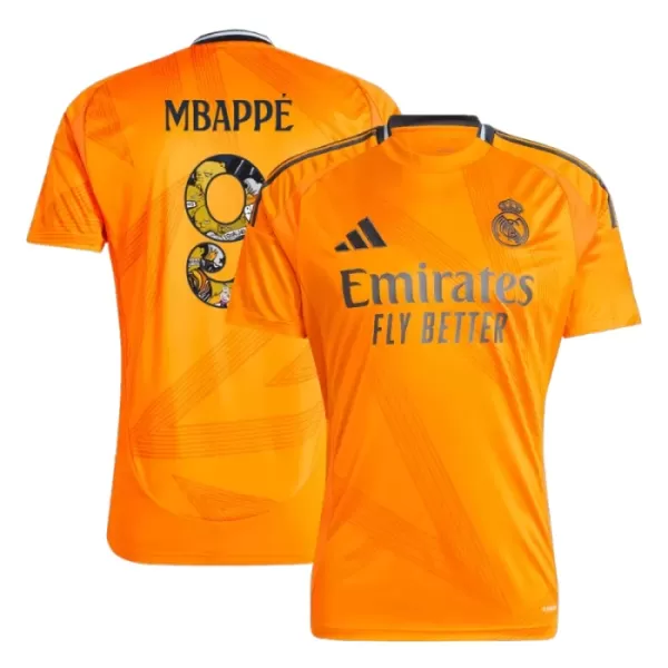 Camiseta Real Madrid Mbappé 9 Hombre Segunda 24/25 - Especial