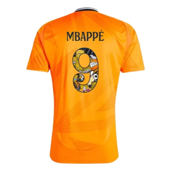 Camiseta Real Madrid Mbappé 9 Hombre Segunda 24/25 - Especial