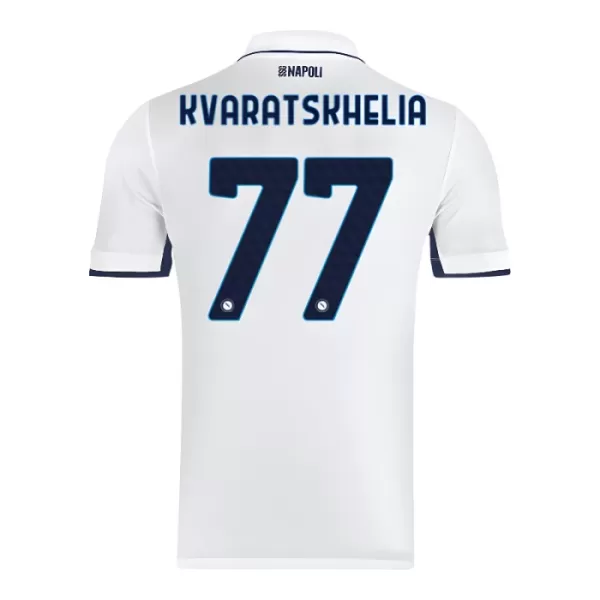 Camiseta SSC Napoli Kvaratskhelia 77 Hombre Segunda 24/25