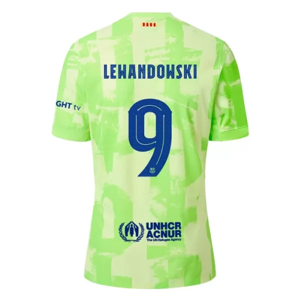 Conjunto FC Barcelona Lewandowski 9 Niño Tercera 24/25