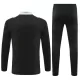 Manchester United Sudadera De Entrenamiento Hombre Cremallera Cuarto 24/25 Negra