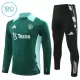 Manchester United Sudadera De Entrenamiento Niño Cremallera Cuarto 24/25 Verde