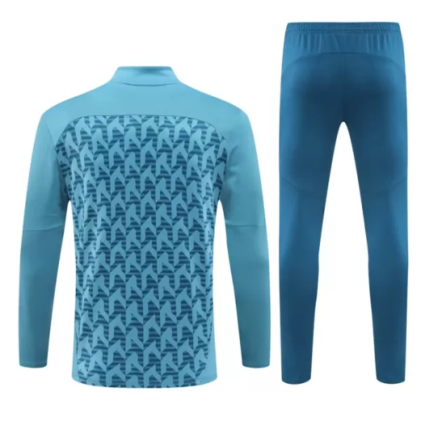 Olympique de Marseille Sudadera De Entrenamiento Hombre Cremallera Cuarto 24/25 Azul