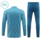 Olympique de Marseille Sudadera De Entrenamiento Niño Cremallera Cuarto 24/25 Azul