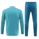 Olympique de Marseille Teal Sudadera De Entrenamiento Hombre Cremallera Cuarto 24/25