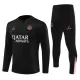 Paris Saint-Germain Sudadera De Entrenamiento Hombre Cremallera Cuarto 24/25 Negra