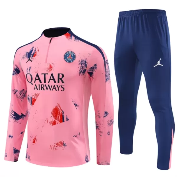 Paris Saint-Germain Sudadera De Entrenamiento Hombre Cremallera Cuarto 24/25 Rosa