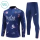 Paris Saint-Germain Sudadera De Entrenamiento Niño Cremallera Cuarto 24/25 Navy