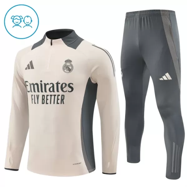 Real Madrid Sudadera De Entrenamiento Niño Cremallera Cuarto 24/25