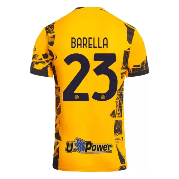 Camiseta Inter Milan Barella 23 Hombre Tercera 24/25