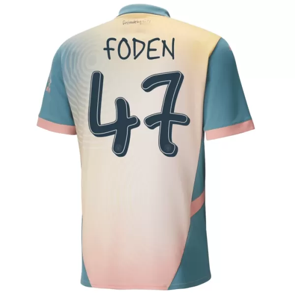 Camiseta Manchester City Foden 47 Cuarta Hombre 24/25