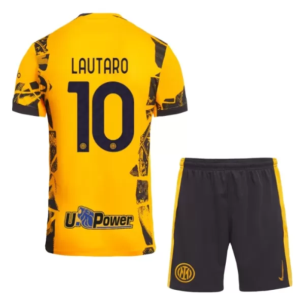 Conjunto Inter Milan Lautaro Martinez 10 Niño Tercera 24/25