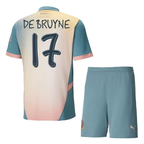 Conjunto Manchester City De Bruyne 17 Cuarta Niño 24/25