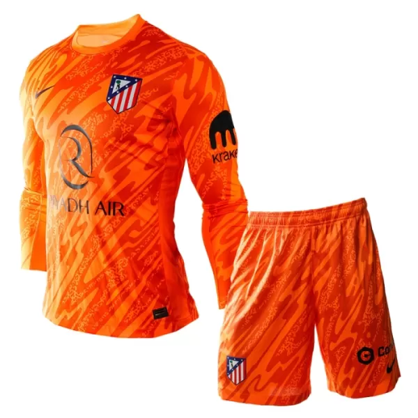 Conjunto Portero Atlético Madrid Cuarta Niño 24/25 Manga Larga