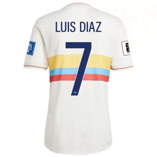 Camiseta Colombia Luis Díaz 7 Aniversario Hombre 2024