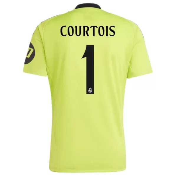 Camiseta Portero Real Madrid Courtois 1 Hombre Tercera 24/25