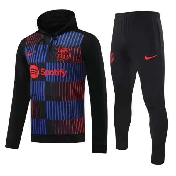 Barcelona Hoodie Sudadera De Entrenamiento Hombre 24/25 Navy