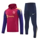 Barcelona Hoodie Sudadera De Entrenamiento Hombre 24/25 Roja