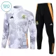 Real Madrid Dragon Conjunto De Chaqueta De Entrenamiento Niño 24/25 Blanca