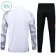 Real Madrid Dragon Conjunto De Chaqueta De Entrenamiento Niño 24/25 Blanca