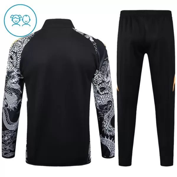 Real Madrid Dragon Conjunto De Chaqueta De Entrenamiento Niño 24/25 Negra