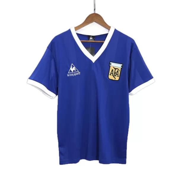 Camiseta Argentina Hombre Segunda Retro 1986