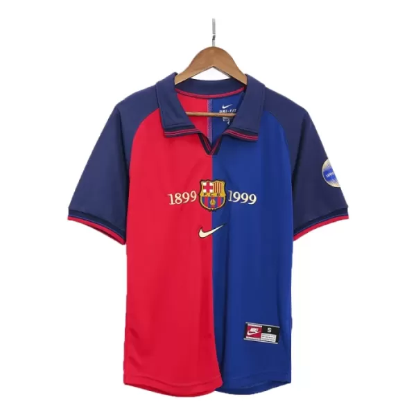 Camiseta Barcelona 1999-00 Hombre Primera Retro